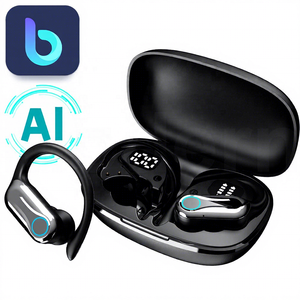 หูฟังดิจิตอล Q15 ABS พร้อมหน้าจอแสดงผล แปลภาษาด้วย AI แปลภาษาแบบเรียลไทม์ รองรับการโทรแบบเสียง/วิดีโอ ระบบตัดเสียงรบกวน ANC กันน้ำระดับ IPX6 สำหรับ <span class=keywords><strong>5.4</strong></span> - Product Image 1
