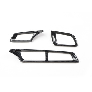 2014-2018年フィット用モデルカー ウィンドウラギレータースイッチ カーボンファイバーパターン ブラックナビゲーションパネル 車内装飾 - Product Image 2