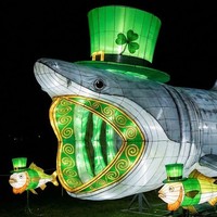 Decoración de Faroles con Forma de Animales Marinos para Parques de Atracciones, Uso en Interiores/Exteriores, Espectáculo de Luces para Parques Temáticos