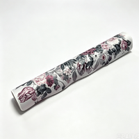 CHIVAN Tapis de Mahjong Américain de Luxe Vintage Fig 33 Pouces en Néoprène Premium Silencieux Antidérapant Motif Botanique Surface de Table Designer