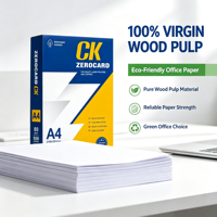 Papier copie A4 70 g/m² en pâte de bois vierge pour impression de bureau, en vrac, expédition rapide