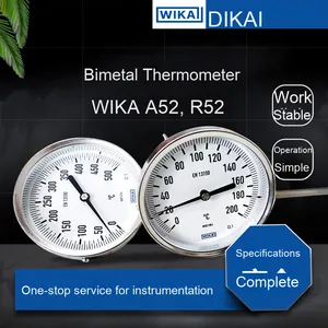 For A52/R52 Bimetallic Thermometer Customized ODM OEM Support for Waterproof Industrial & Household <b>Temperature</b> <b>Controller</b> - Product Image 1