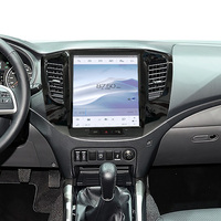 Écran de style Tesla 4G Carplay pour Mitsubishi L200 2015-2023 Android 11 Navigation GPS de voiture Autoradio Lecteur multimédia