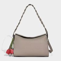 Sac d'été tendance pour femme 2026, nouveau style, sac à bandoulière avec poignée torsadée, résistant à l'eau, portable, décontracté, doublure en polyester