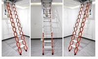 Escalier escamotable multifonctionnel invisible pour grenier, nouveau modèle électrique/manuel, capacité de charge de 500 kg, en métal, fabrication chinoise