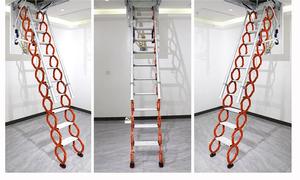 Escalera Retráctil Multifuncional Invisible para Ático, Nueva, Eléctrica/Manual, Capacidad de Carga de 500 kg, Metálica, Fabricación China - Product Image 4