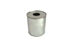 1/4 Gallon 1liter Round Empty Small Opening Iron Can For Diluter Curing Agent