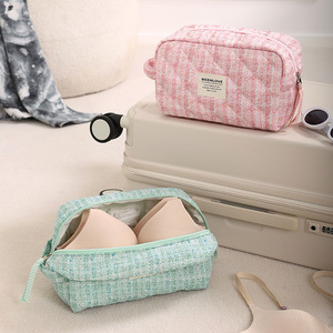 Beanlove Lingerie Storage Bag Rectangle Polyester Lightweight Women's Bra Bag Travel Underwear Organizer - Product Image 3