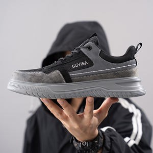 Chaussures de sécurité à bout en acier de travail industriel respirant de haute qualité - Product Image 4