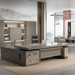 Office <strong>Tables</strong> Executive Office Desk Luxury Office Furniture Modern Design Boss <strong>Table</strong> <strong>Collection</strong> - Product Image 2
