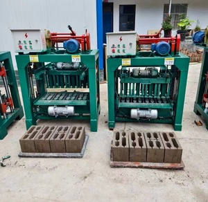 Tự động rỗng cát lát Đặt khuôn bê tông <span class=keywords><strong>paver</strong></span> khối xi măng gạch làm giá máy - Product Image 6