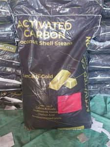 Carbone Attivo da Guscio di Cocco per il Trattamento delle Acque, Carbone Attivo per l'Oro 6-12 Mesh, Purezza 99,99% - Product Image 1