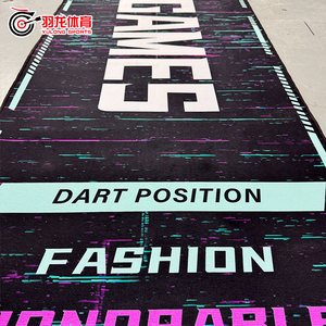 Tapis <span class=keywords><strong>de</strong></span> fléchettes professionnel Yulong CP01 pour la <span class=keywords><strong>protection</strong></span> du sol |   Polyester robuste <span class=keywords><strong>de</strong></span> 1,5 kg |   Revêtement antidérapant |   Conception sur mesure - Product Image 4