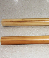 Main courante murale en bois massif de 35 mm au design moderne, barre de maintien ronde pour personnes âgées, pour couloirs et terrasses