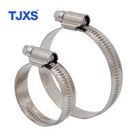 Collier de serrage pour tuyau d'air en acier inoxydable métallique automobile, flexible et réglable