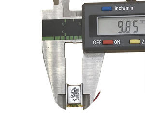 Small size GEB <strong>3</strong>,7 V 601015 60 mAh rechargeable lithium polymer battery for smart watch - Product Image 3