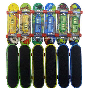 Finger Skateboard, cadeau promotionnel, mini skateboard à LED, <span class=keywords><strong>Tech</strong></span> <span class=keywords><strong>Deck</strong></span>, jouet de skateboard, skateboard en plastique, trottinette à doigts - Product Image 5