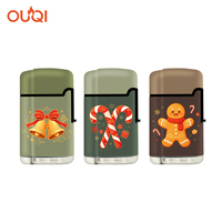 Briquet électrique coupe-vent rechargeable pour cigares OEM/ODM avec logo personnalisé