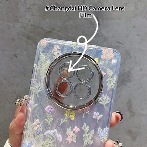 Funda para Teléfono MATE70/60 Pro P80 con Diseño <span class=keywords><strong>de</strong></span> Doraemon y Plumas, Efecto Flor Arrugada y Purpurina, a Prueba <span class=keywords><strong>de</strong></span> Golpes, para Chicas - Product Image 3