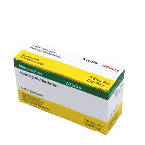 A10 13 312 675 보청기용 아연 공기 배터리 리모컨 및 소비자 전자 제품용 - Product Image 6