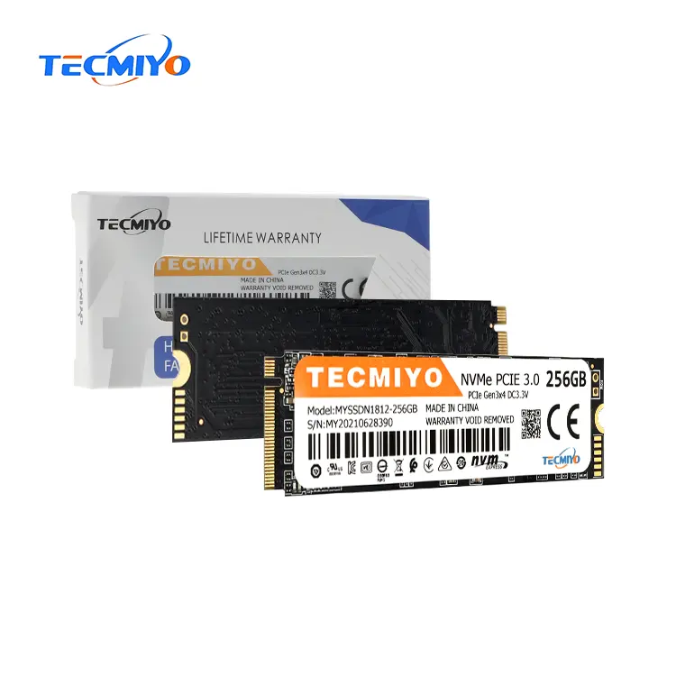 Tecmiyo Hot Sale M.2 nvme Laptop SSD 128GB 256GB 512GB 1TB nvme Solid State Drive