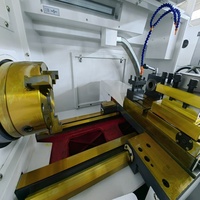 Torno CNC de Bancada Plana CK6150 con Volteo de 500 mm y 1600 RPM para Torneado de Metal con Sistema de Control Opcional SIEMENS/FANUC/GSK