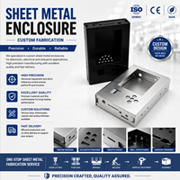 Boîtier en tôle OEM, fabrication sur mesure en acier, découpe laser, pliage