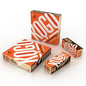 Hot dog packaging box custom logo snack packaging boxes for corn dog food grade paper box packaging recyclable freezer food