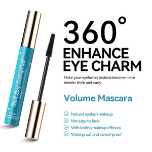 Mascara sans grumeaux, waterproof, facile à enlever, glisse en douceur, film flexible, léger, définition volumineuse, cils extrêmes - Product Image 2