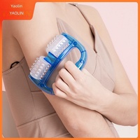 Rouleau de massage manuel en plastique avec fonction musicale, masseur d'acupression pour amincir les bras et soulager les tensions musculaires