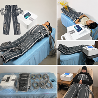 Appareil de massage par ondes d'air, stimulateur de circulation lymphatique, équipement amincissant pour le corps avec écran LCD, analyse de la peau