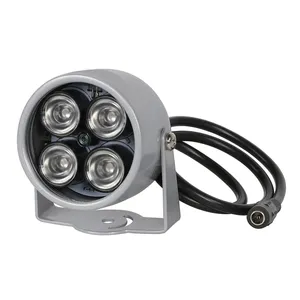 Iluminador IR de 850nm con 4 luces LED, infrarrojo, impermeable, visión nocturna, iluminación de relleno para CCTV, 12V CC, para cámaras de seguridad. - Product Image 2