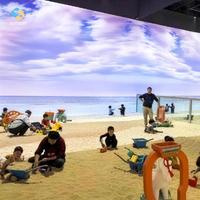 Área de Juegos para Niños, Proyector de Piso Interactivo, Piscina de Arena, Software de Proyección Interactiva, Juegos de Arena Interactivos para Interiores