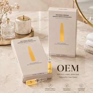 Wholesale Facial Ampoule <b>Serum</b> Concentrate Lightweight Moisture Care Essence OEM ODM Private Label Skincare Manufacturer - Product Image 6