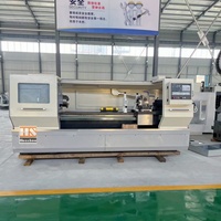 Tour CNC horizontal automatique haute précision CK6150 avec commande Fanuc pour usinage intensif, système GSK