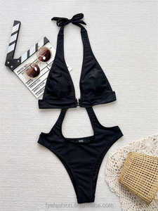 Eendelige <span class=keywords><strong>String</strong></span> Badmode Hot Girls Sexy Zwart Holle <span class=keywords><strong>String</strong></span> Bikini Micro <span class=keywords><strong>Thong</strong></span> Monokini Voor Vrouwen 2025 - Product Image 4