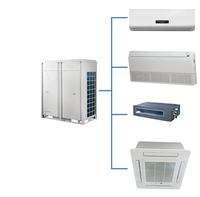 Système de climatisation multi-split VRF électrique 18000 Btu avec moteur pour immeubles de bureaux