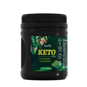 Быстро кетогенный растворимый Кето-кофейный микс поддерживает энергетический метаболизм, потеря веса, кетогенный диетический контейнер, 15 порций, оригинальный