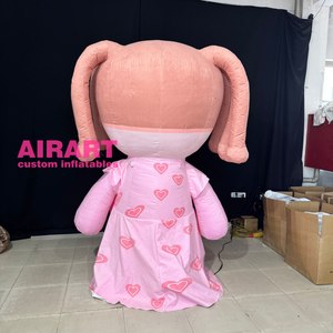 Poupée <span class=keywords><strong>gonflable</strong></span> pour fille, modèle de personnage humain, ballon de simulation, jouet de jeu en peluche pour enfants, cadeaux d'anniversaire - Product Image 3