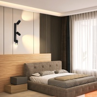 Haute qualité GU10 ajuster Led Spot lumières tête mobile Spot/couloir plafond Spot lumière intérieur plafonniers/projecteurs
