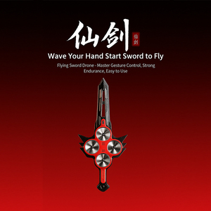 71 सेमी फ्लाइंग तलवार ड्रोन 6-चैनल हैंड-फ्री मोशन सेंसिंग <span class=keywords><strong>rc</strong></span> खिलौना ब्रशलेस मोटर 80 मीटर रेंज बाधा परिवर्जन बैटरी - Product Image 2