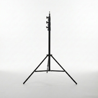 Trépied de studio professionnel robuste de 2,8 m avec diamètre de tube de 25/30/35 mm pour flash de studio, boîte à lumière et diffusion en direct