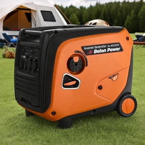 Générateur à onduleur 50/60HZ 15.2/29.2A générateur d'essence domestique Portable 230/120V essence électricité puissance 3.5KW 4KW - Product Image 1