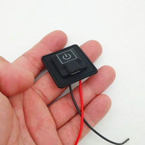 Cucire l'interruttore di controllo della temperatura dell'interfaccia USB di tipo <span class=keywords><strong>C</strong></span> impermeabile in Silicone a 3 livelli per panno riscaldante - Product Image 5