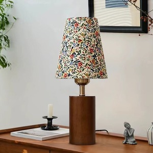 Retro Floral Table <b>Lamp</b> E27 <b>Led</b> 220V Switch Control Bedroom Decorative <b>Lighting</b> - Product Image 3