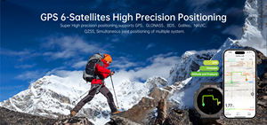 2025 GPS 야외 스포츠 스마트 시계 심박수 혈액 산소 BT 통화 1.43 인치 AMOLED 화면 5ATM 방수 Reloj Smartwatch - Product Image 4