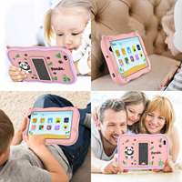 Tablette Android 8 pouces L8K à prix d'usine, tablette pour enfants 8 pouces avec étui antichoc mignon, tablette Wifi pour l'éducation et les jeux des enfants