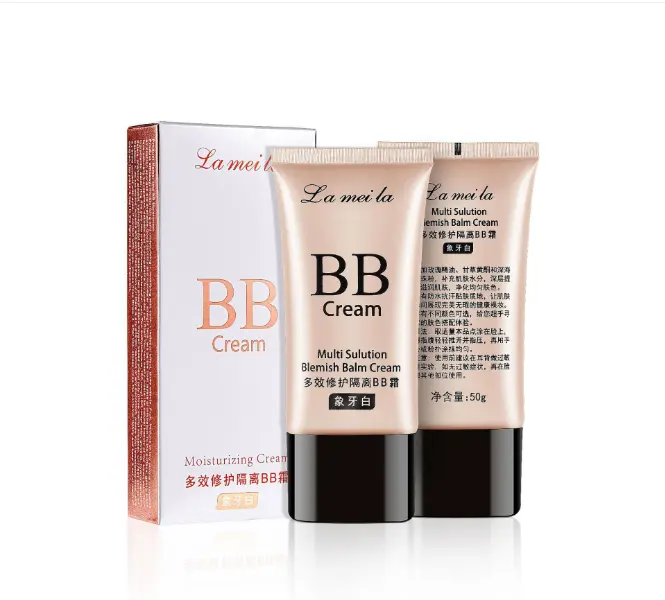 Private label Custom Coverage BB Cream Waterproof Natural Makeup Liquid Foundation
