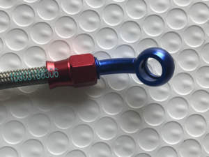 Cina SAEJ1401 PTFE Racing Line PU rivestito in acciaio inossidabile intrecciato tubi per freni Auto con raccordi in alluminio - Product Image 2