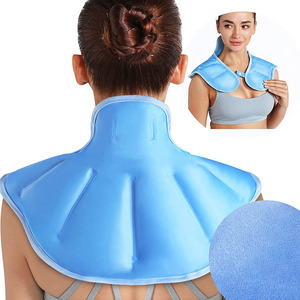 Relief Ice Pack for Neck and Shoulders Reusable Neck Ice Pack Wrap with Cold Compress for Injuries Shoulder and Upper Back